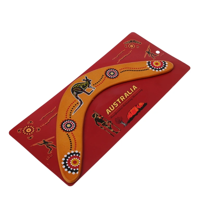 

New Kangaroo Throwback V Shaped Boomerang Flying Disc Throw Catch Outdoor Game