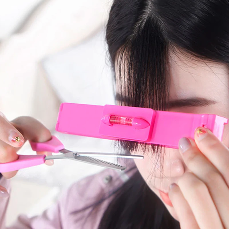 Профессиональная женская линейка для стрижки волос 1 шт. машинка ножницы челки