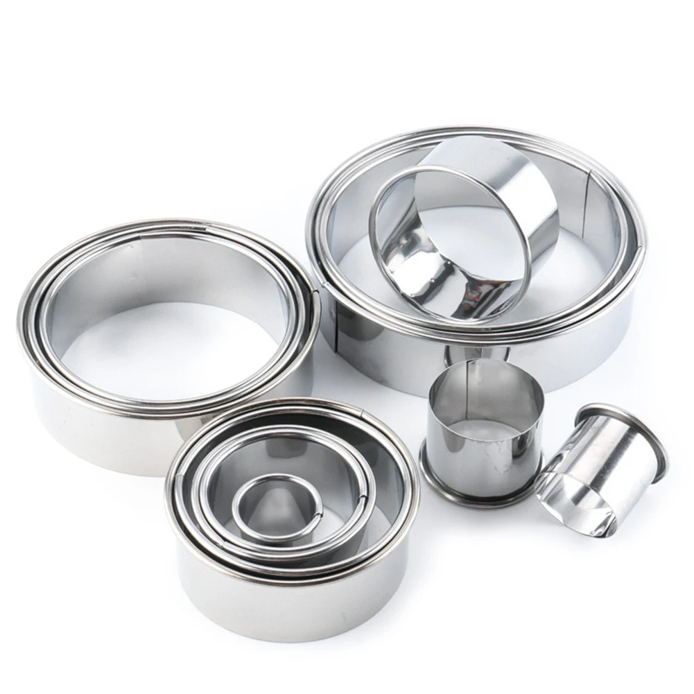 14 шт. круглая форма для выпечки из нержавеющей стали | Дом и сад