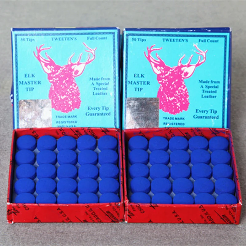 Fox Smiling 9/10/11/12/13mm Billiard Pool Cue Tips M Hardness Table Billiard Snooker Cue Stick Tip Billiard Cue Accessories