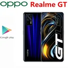 Оригинальный смартфон Realme GT 5G 65 Вт, зарядное устройство 12 Гб ОЗУ 256 Гб ПЗУ, сканер отпечатков пальцев, 6,43 МП, 120 дюйма, 888 Гц, Snapdragon 11,0, Android