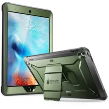 For iPad 9.7 Case (2018/2017) SUPCASE Heavy Duty UB Pro Full-Body Rugged Protective Case with Built-in Screen Protector