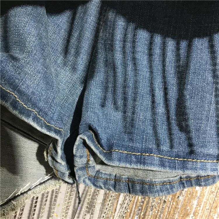 Облегающие бедра джинсовая юбка женские весенне-летние новые эластичные