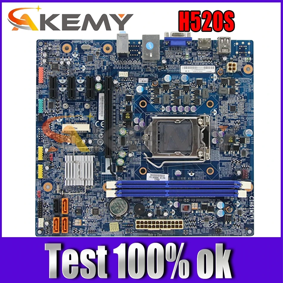 Материнская плата Akemy для Lenovo H520S FRU:90000963 11200969 CIH61MI MB 100% протестированная |