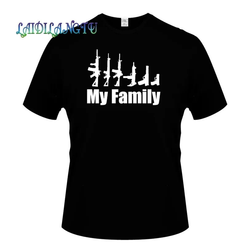

Новинка, Мужская футболка MY FAMILY, мужские футболки, Забавный дизайн, принт, хлопковые футболки на заказ
