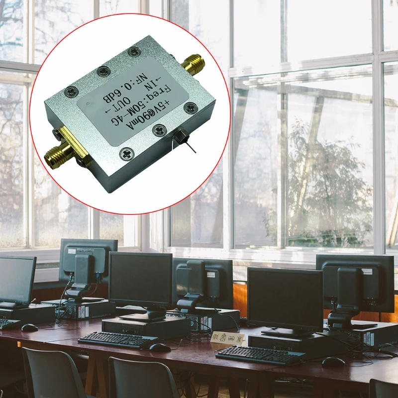 

0.6dB Typical Noise Factor Amplifier Module 19dB Typical Gain 23dB P1dB Small Signals Kits High Perform Electronic Props