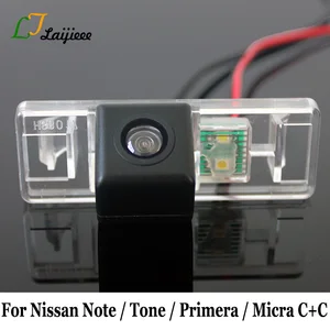 Автомобильная камера заднего вида для Nissan Note Tone E11 Primera P12 Micra C + C K12  HD CCD с ночным видением