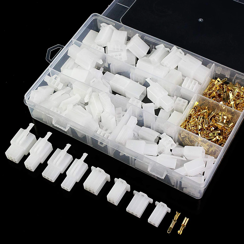 

380 шт. 2/3/4/6-контактный кабельный разъем, автомобильный гнездовой разъем, автомобильный корабль, Электрический штекер и гнездо, набор клемм д...