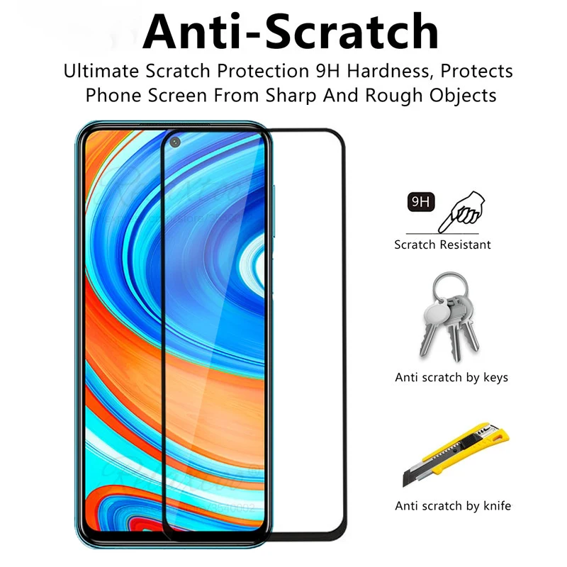 2 в 1 закаленное стекло для Xiaomi Redmi Note 8t 8 9 Pro max Защитная пленка объектива камеры на