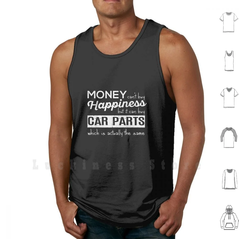 - Mechanic - Car Guys - Racecar Tank Tops Vest 100% Cotton Mechanic Auto Mechanics Fix Cars Wrenchin