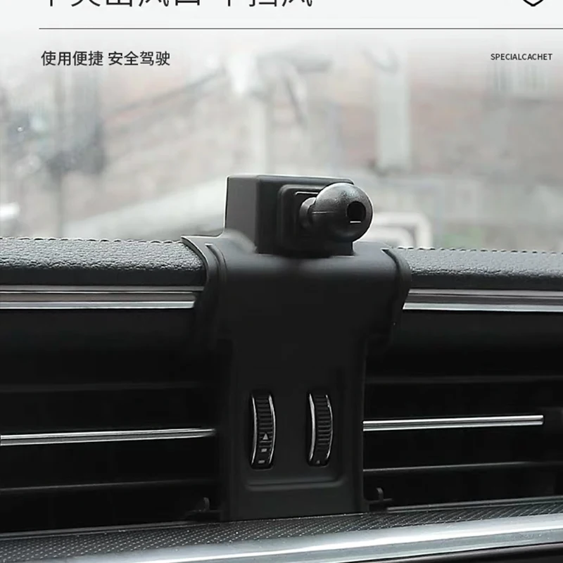 for audi a6 c8 4a2 4a5 2019 2021 accessories car mobile phone holder air vent outlet clip stand gps gravity navigation bracket free global shipping