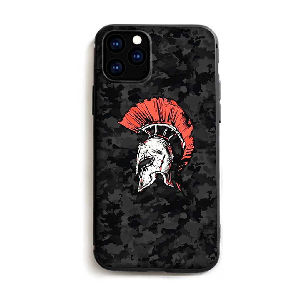ACT Action Game Spartan Phone Case For IPhone 8 7 6 6S Plus X 5S SE 2020 XR 11 12 Pro Mini Pro XS MAX