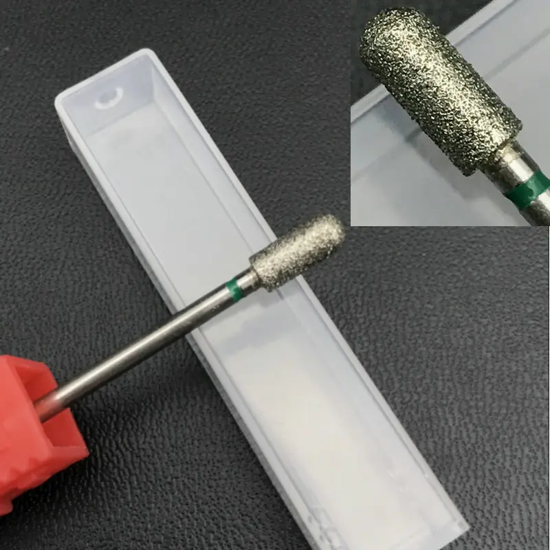 1 шт. цилиндрические алмазные сверла для ногтей 2 35 мм стоматологические маникюра