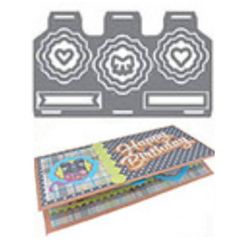 

Reusable Hugs Metal Cutting Dies Scrapbook Diary Decoration Stencil Embossing Template Diy Greeting Card Handmade New Arrival