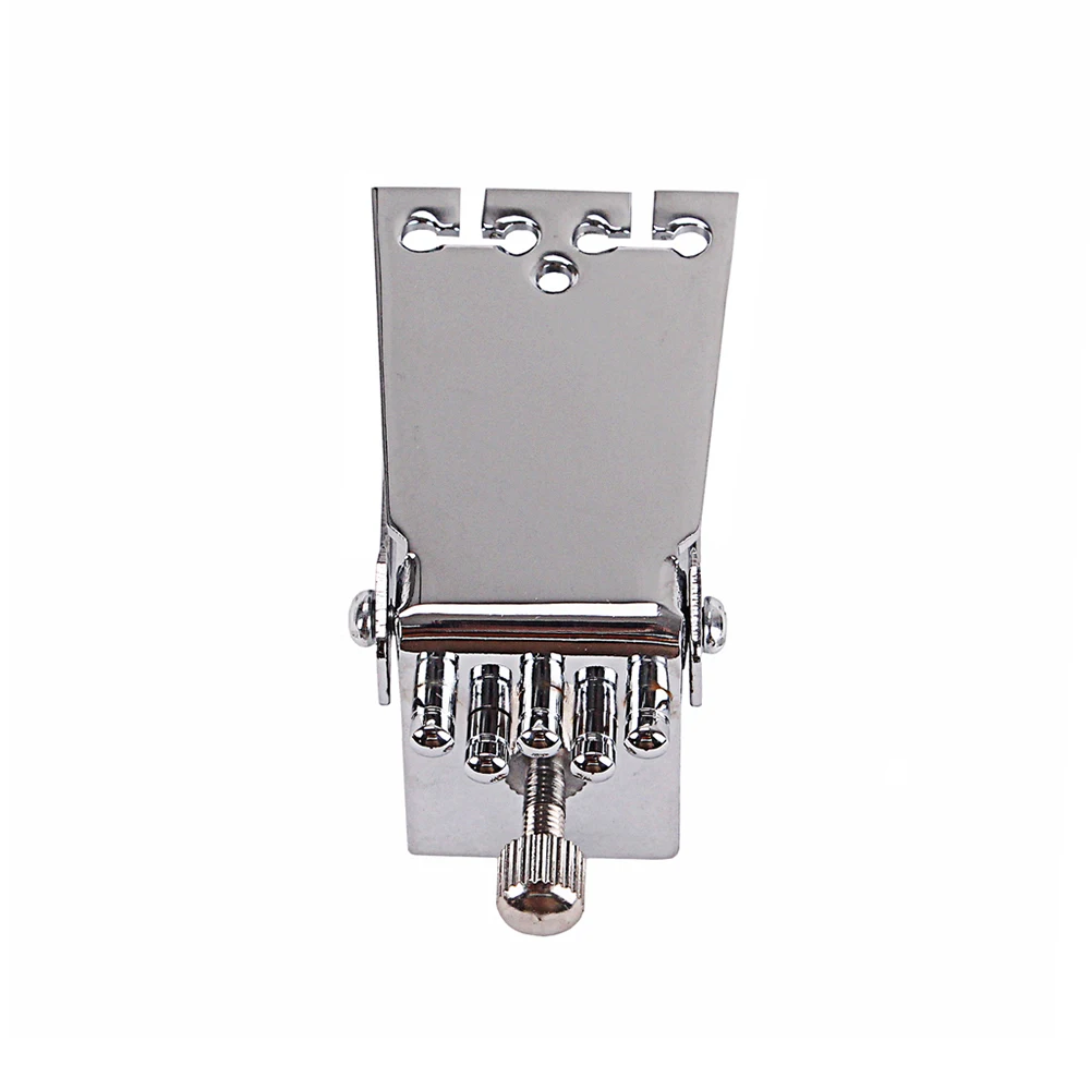 Серебряная мостовая пластина на 5 струн задняя банджо для гитары запчасти