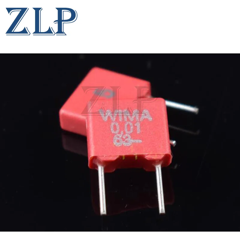 

NEW RED WIMA MKS2 10NF 63VDC 0.01UF 103/63V PCM5 MKS2C021001A00JSSD\KSSD\MSSD\JC00\KC00 new original