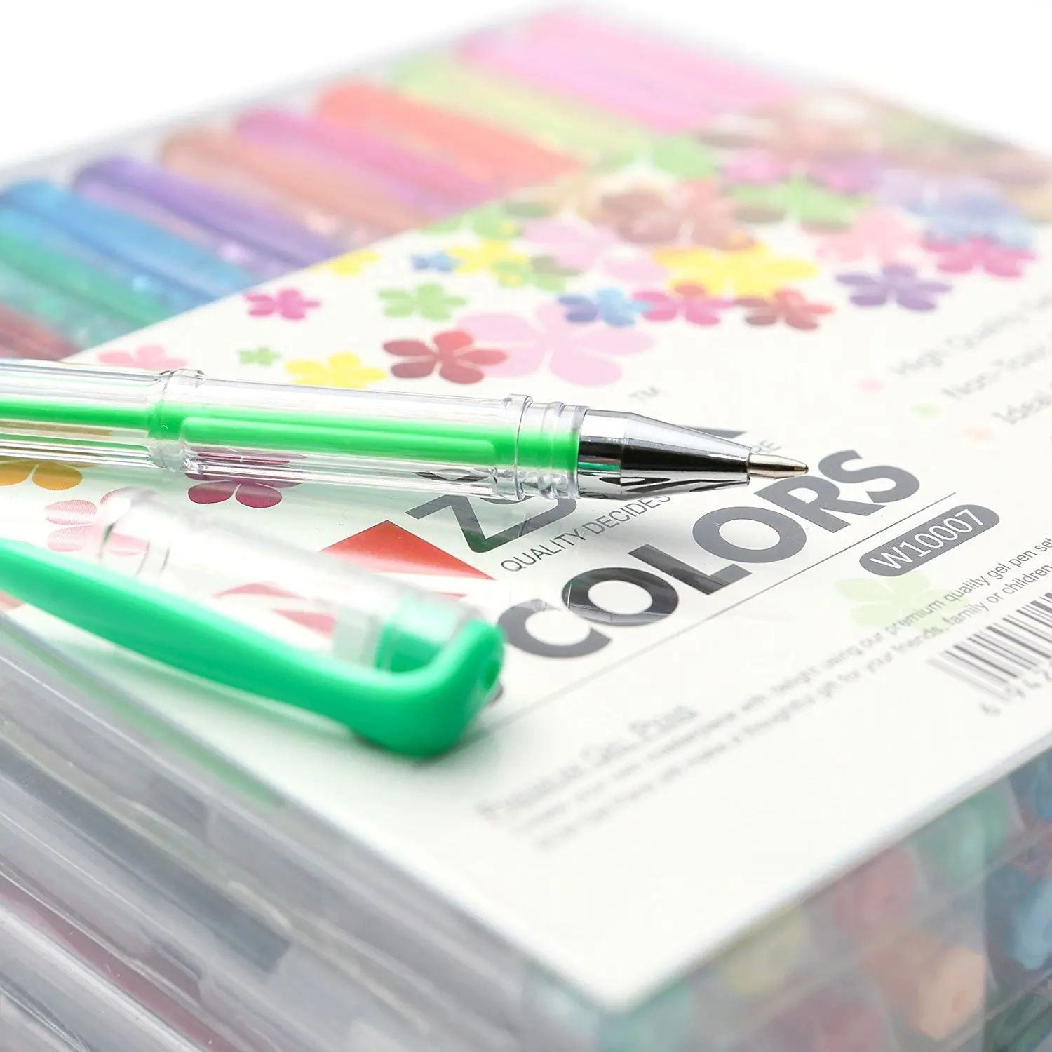 Набор гелевых ручек с блестками 100 шт.|Гелевые ручки| |