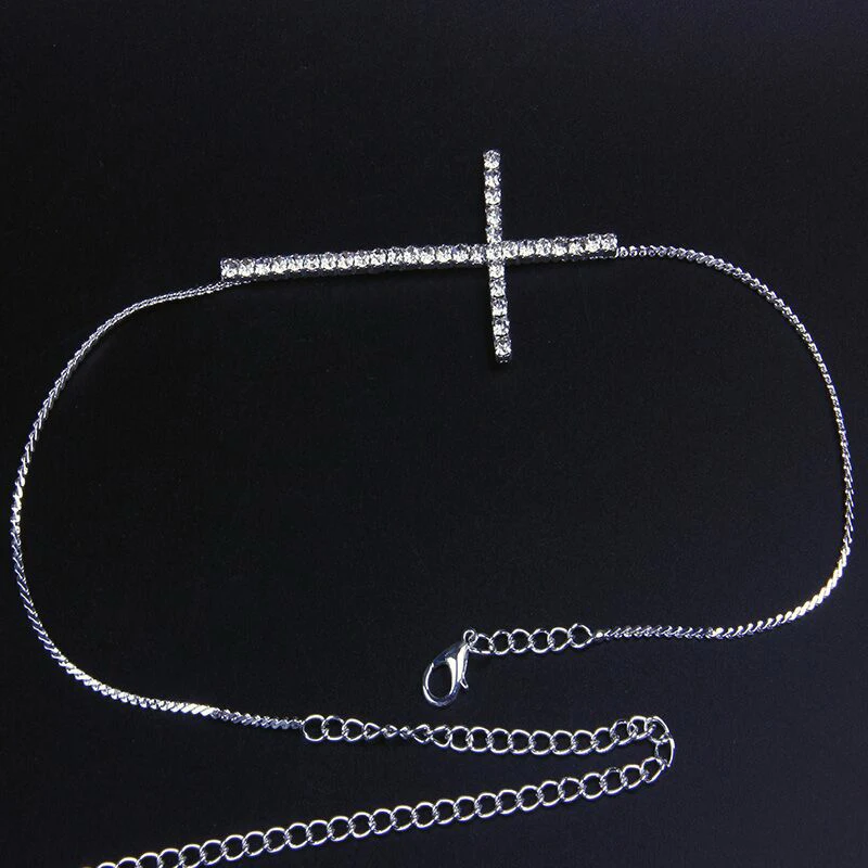 Цепочка для тела женщин цепочка с кристаллами ночных клубов свадебные