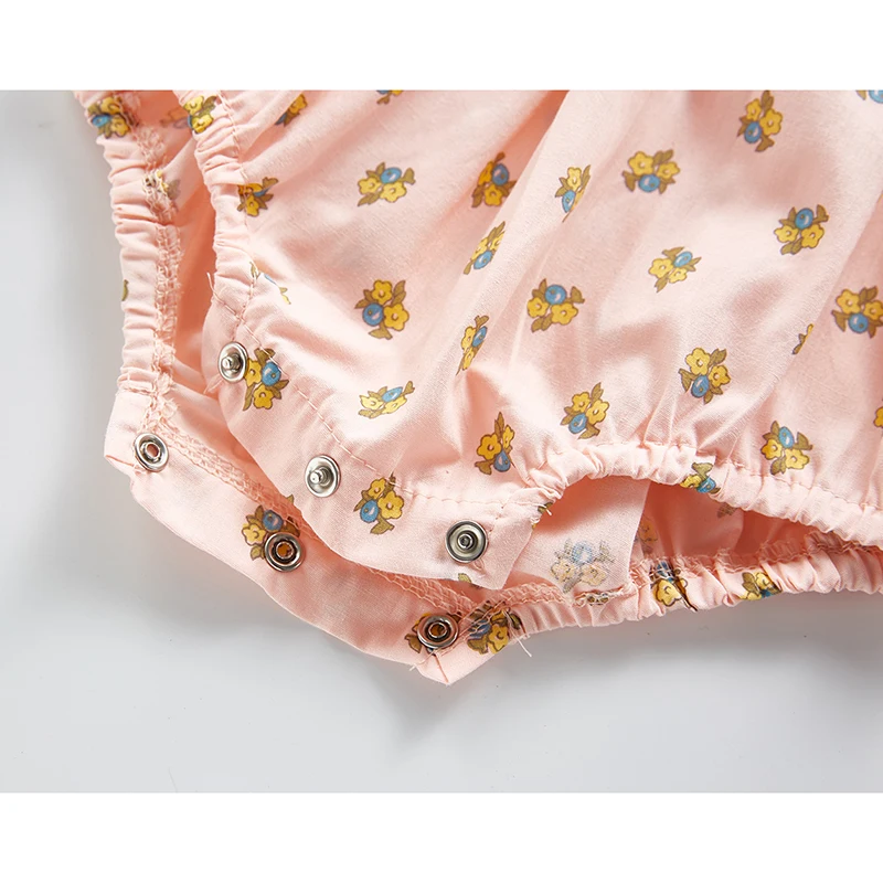 

Girls Romper Baby Clothes Spring Autumn Long Sleeve Little Flower Baby Girl Rompers And Hat Baby Jumpsuit Baby Clothes
