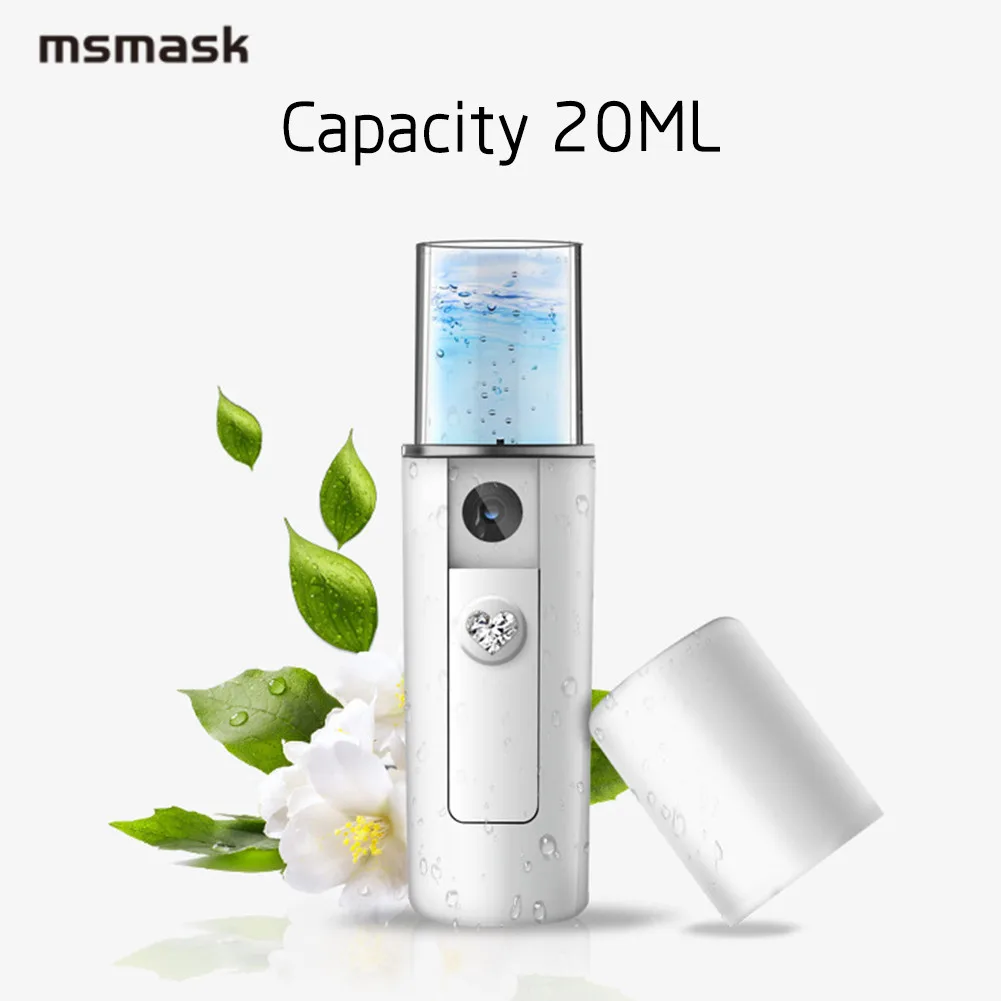 

USB Humidifier Diffuser Nano Face Spray Mist Sprayer Facial Body Nebulizer Steamer Moisturizing Humidifier Skin Care