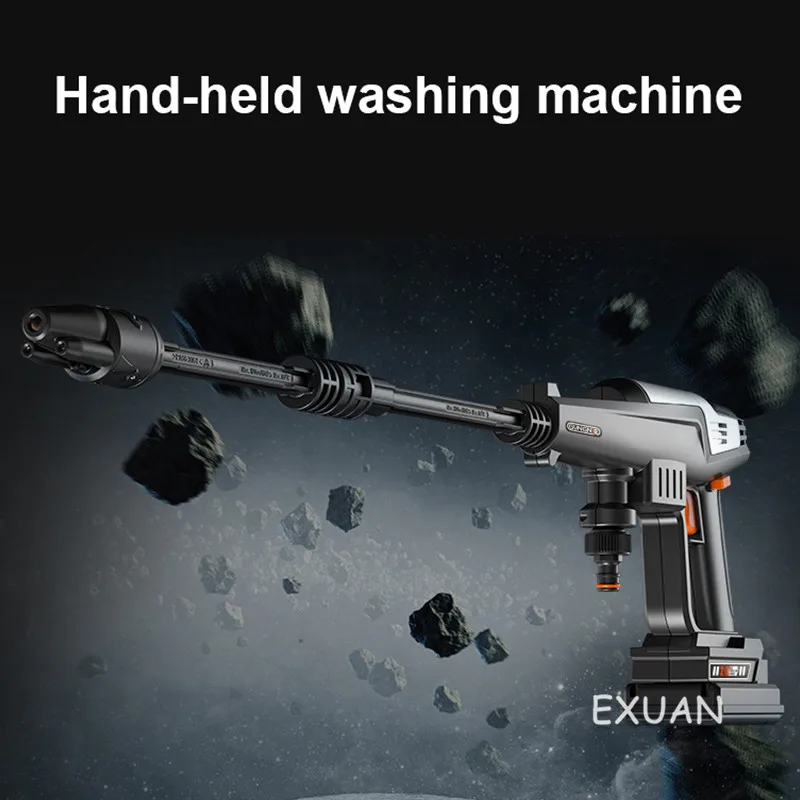 Литиевый беспроводной высокого давления Автомобильная моющая машинка водяной