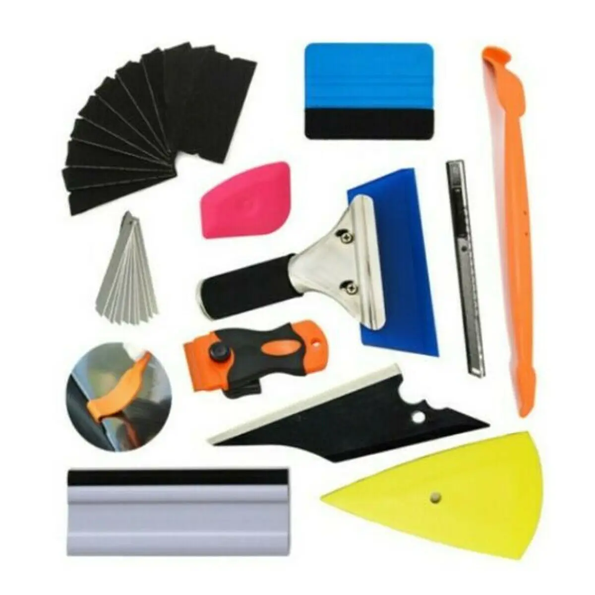 Скребок для обмотки автомобиля скребок нанесения окон тонировка инструмент