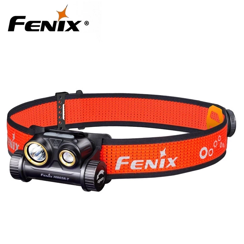 Фонарь FENIX HM65R-T из магниевого сплава с тройной защитой 1500 люмен для длительного и