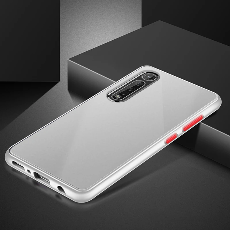 Coque Cover Case For Motorola Moto G8 Plus Play ONE MACRO Matte Transparent Luxury Shockproof Hard Acrylic Back Slim Protective |