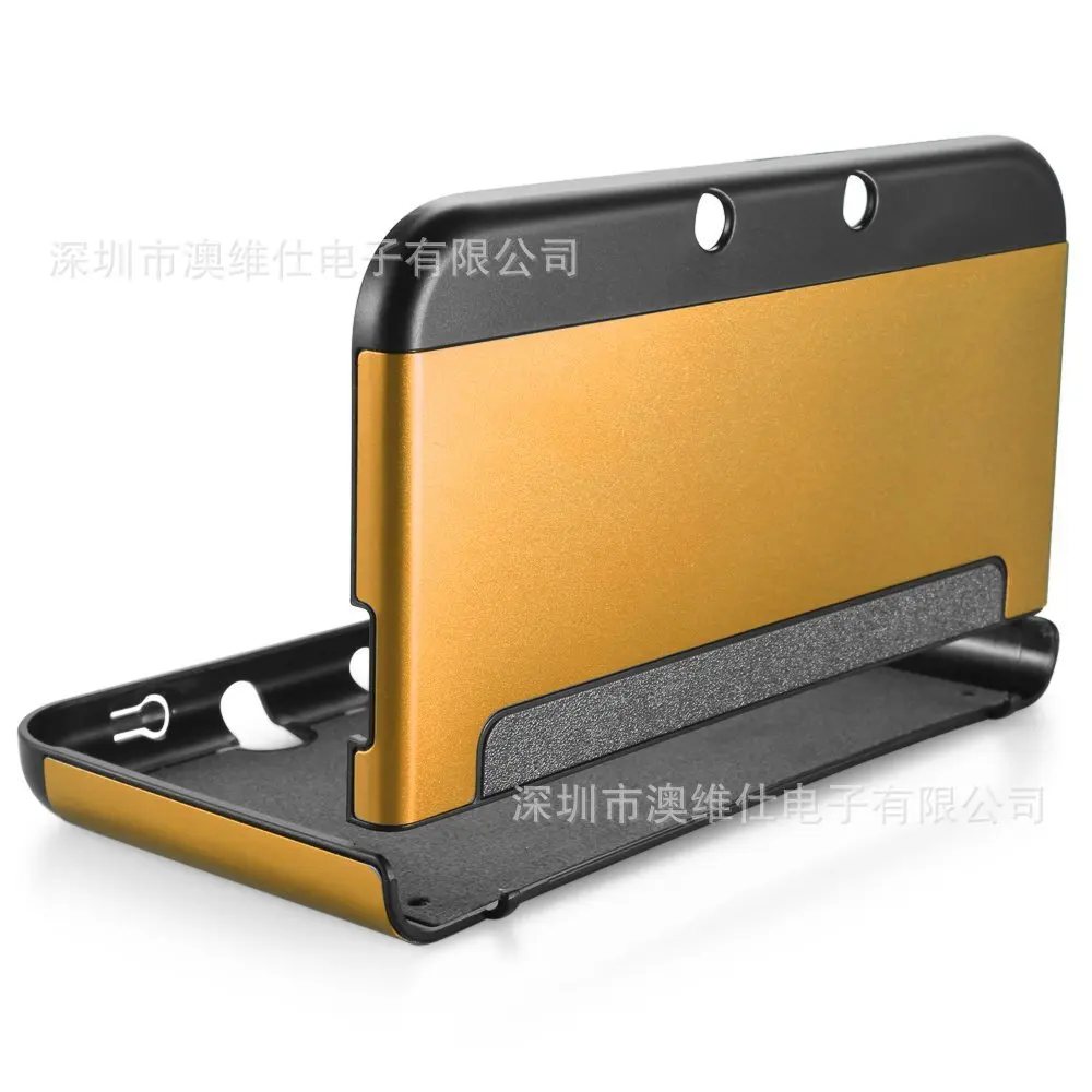 Напрямую от производителя продажи nintendo 3DS LL металлический защитный чехол 3DS XL Разделение Тип Пластик Алюминий Чехол 9-Цвет