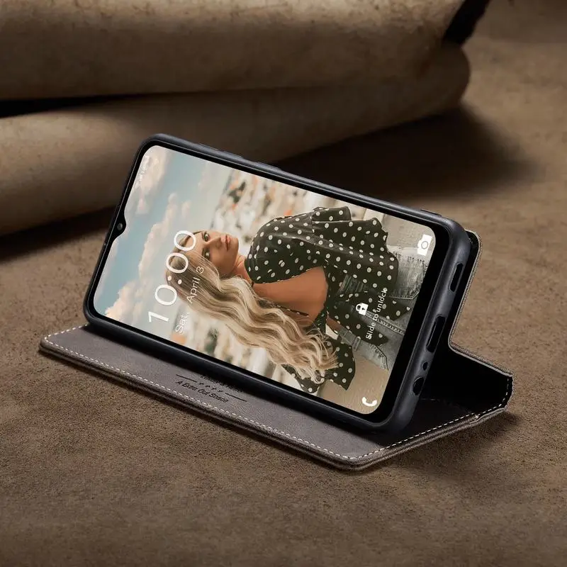 Флип-чехол для Samsung Galaxy A12 чехол Магнитный кожаный кошелек A53 A73 A54 A13 A14 A33 A52s