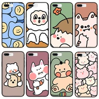 cute girls like silicone phone case for huawei honor 50 20 30 10 lite pro tpu case for honor 8x 8c 8a 9 9x 9s