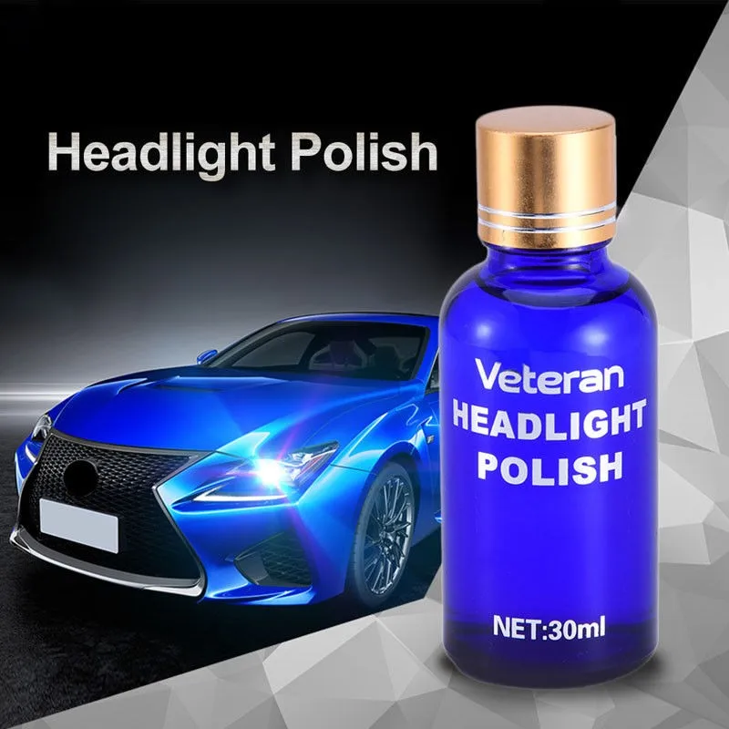 

Hot Sale Repair PolCar Headlight Lens Restoration System Repair Kit Plastic Light Polish Cleaner US Cleaning Cloth