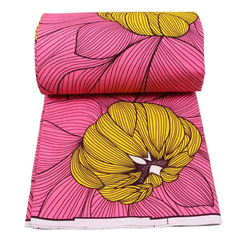 2019 горячая Распродажа полиэстер батик ткань Африканский Воск Ткань Высокое