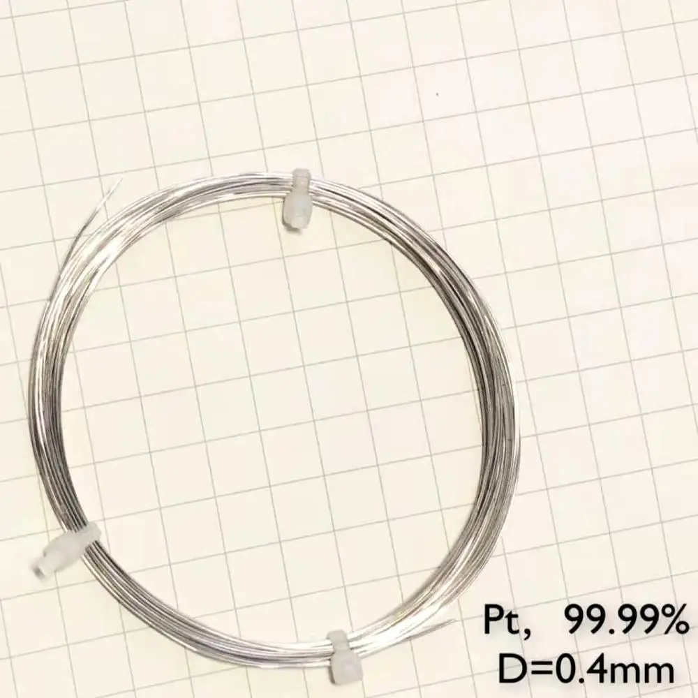 

Palladium metal Wire 99.99% Element Pt Pure Diameter 0.4mm