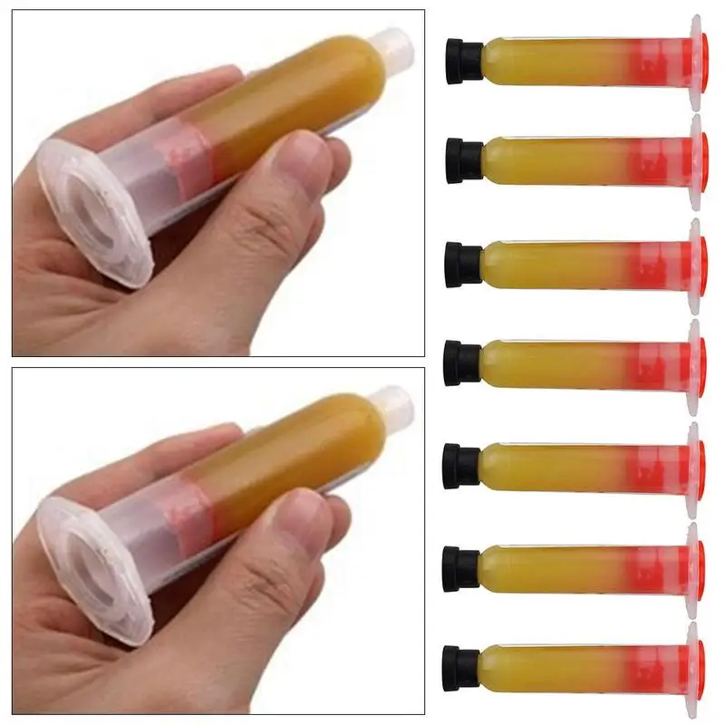 1 шт. шприц 10 куб. См флюс для припоя самостоятельной сварки чипов смазка