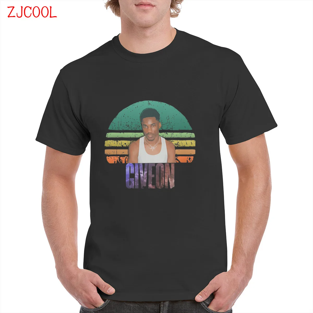 

Giveon Dezmann Evans Singer Handsome t shirt Top Soft Oversized Cotton Tee Female/Man T-Shirt Aesthetics Letters