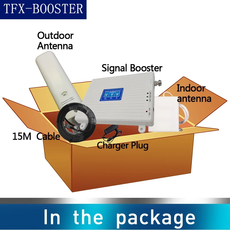 Ретранслятор мобильного сигнала TFX BOOSTER 850/1800/2100 GSM Усилитель сотового 4G