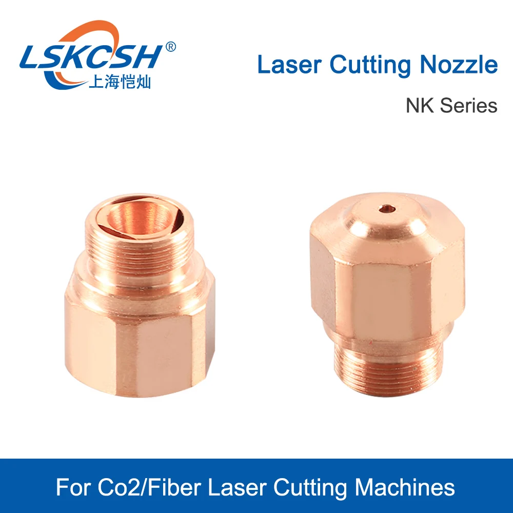 Сопло LSKCSH, 10 шт./лот, NK10, NK12, NK15, NK17, NK20, NK25, NK30, высокое давление, для станков для лазерной резки углекислого волокна
