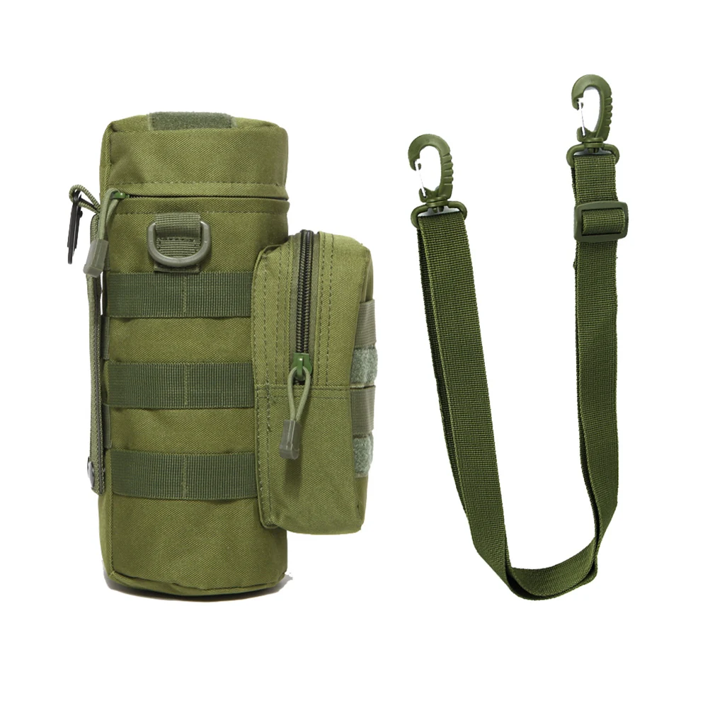 

Travel Tool Kettle Set Outdoor Tactical Military Molle System Water Bags Shoulder Bottle Holder Multifunction Bottle Pouch