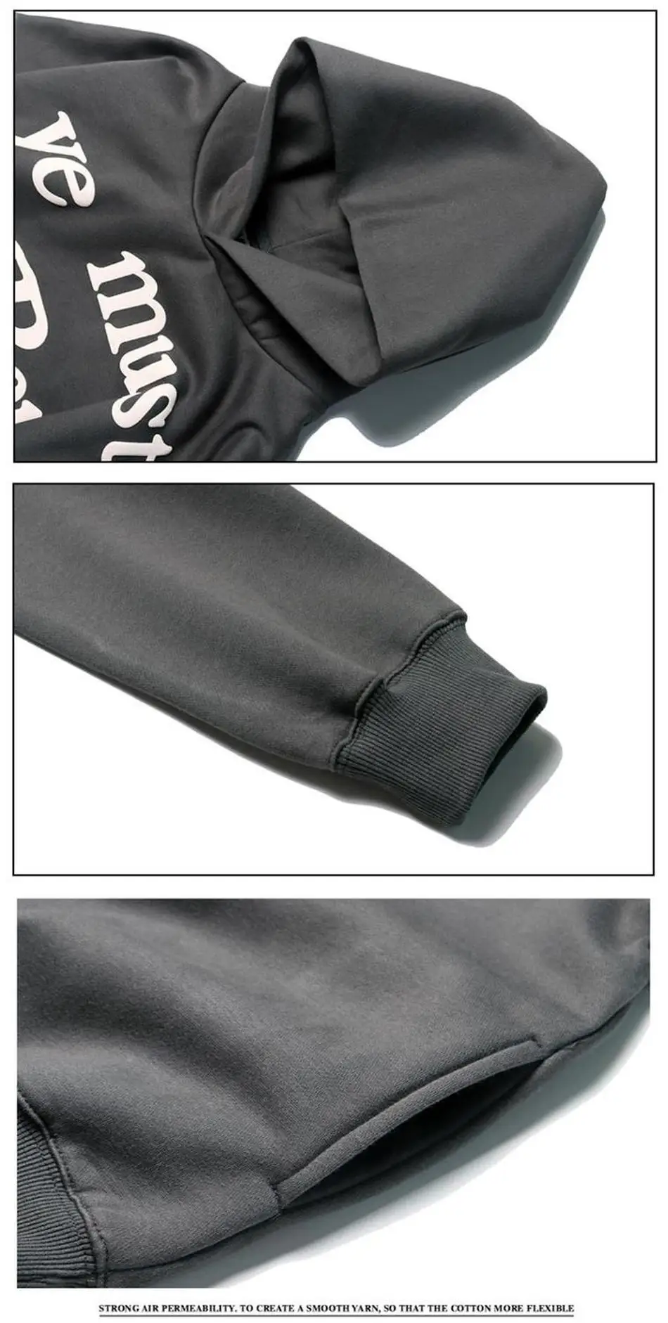 

CPFM Hoodies Men Women High Quality CPFM Sweatshirts ye Must be Born again Drake Kanye West Hoodie Pullovers