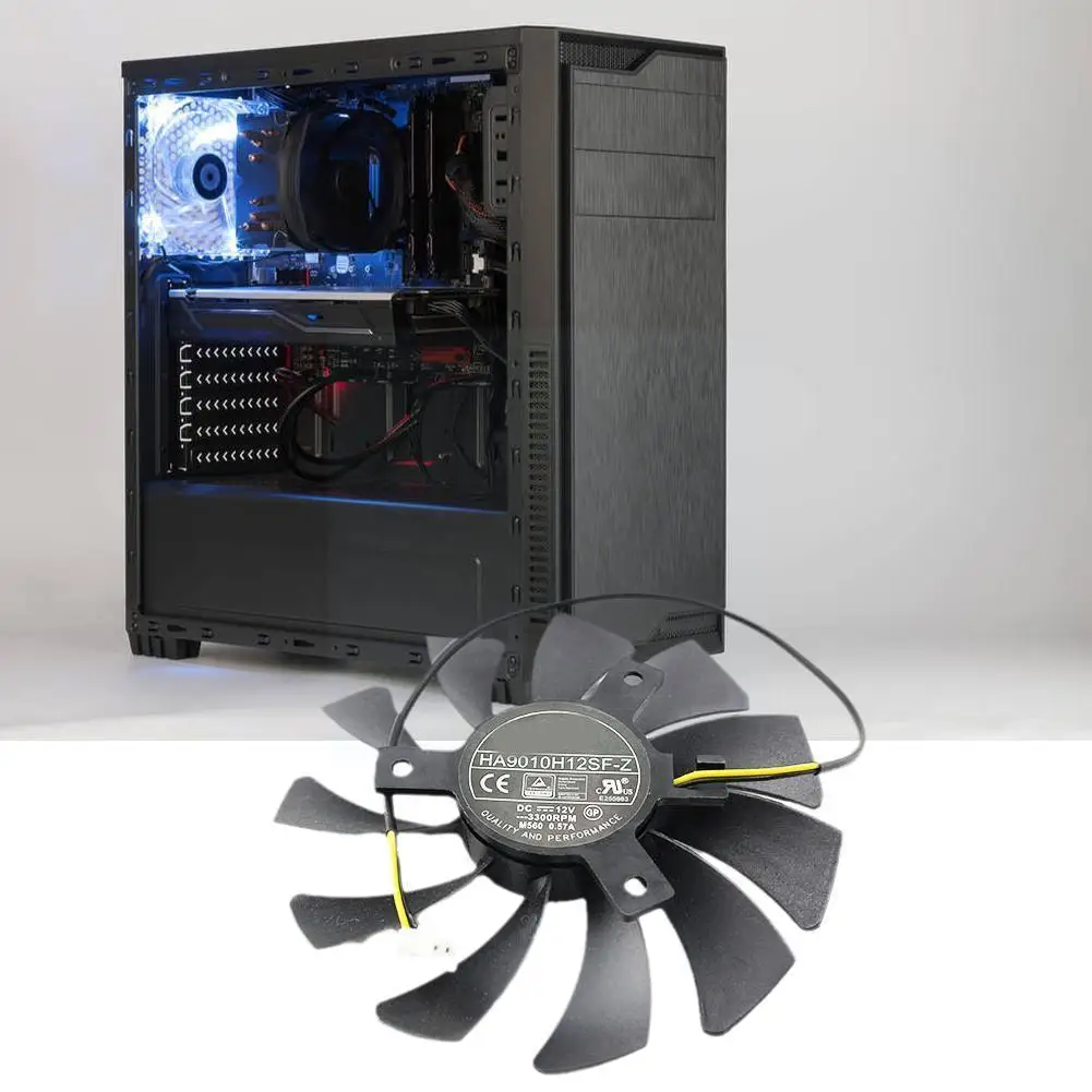 

Высококачественный охлаждающий вентилятор для видеокарты Msi Gtx1050/1050ti Aero Itx