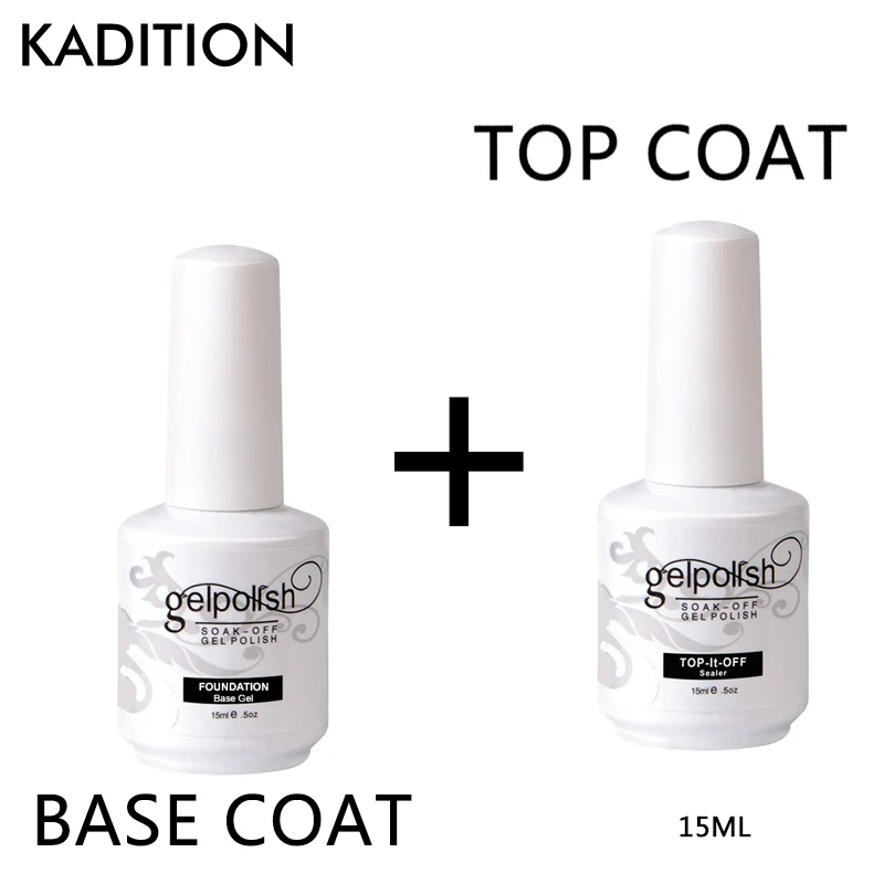 Верхнее покрытие без протирания kadion 15 мл Гель лак не очищающий верхний слой