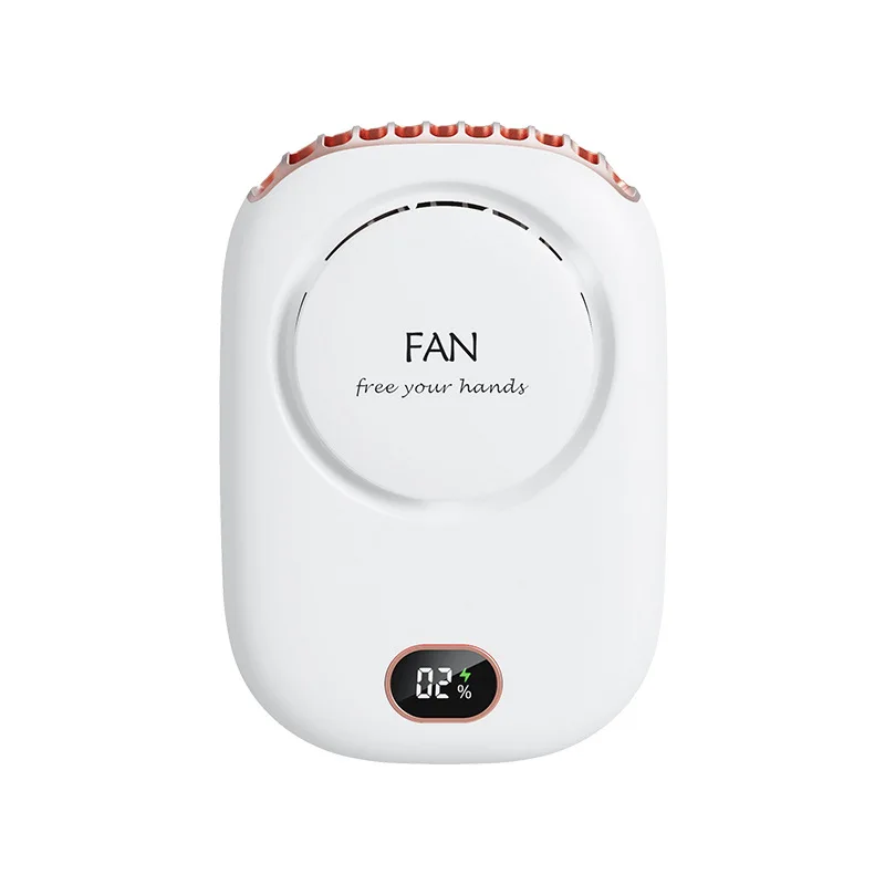 

2021 New Lazy Neck Fan Usb Charging Mini Desktop Fan Big Wind Neck Fan Cross Border Mini Portable Fan