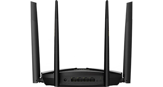Встроенная версия подбородка Φ 802.11AX 4 антенны беспроводной маршрутизатор WiFi6 2