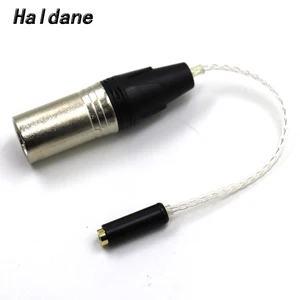 Hadane New 4-pin XLR Balanced Male to 2.5mm Trrs Female Balanced Cable Headphone Audio Adapter for Astell&kern