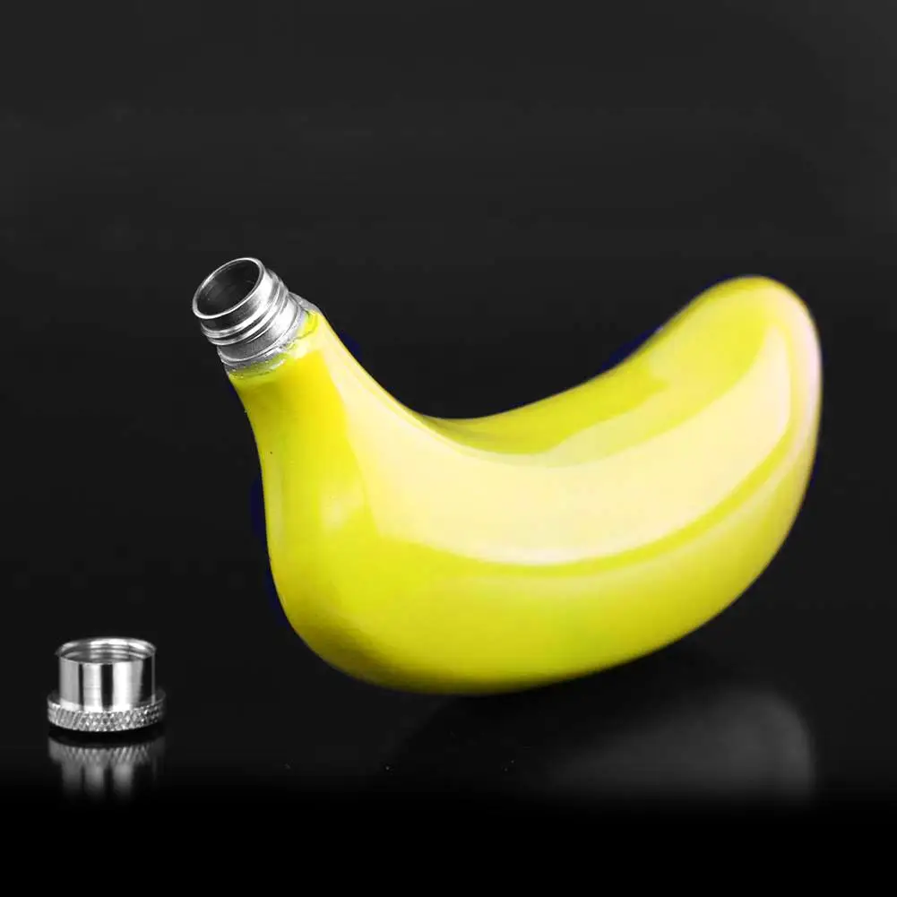 Кухонные принадлежности фрукты 5 oz Нержавеющая сталь плоская фляжка банан вина