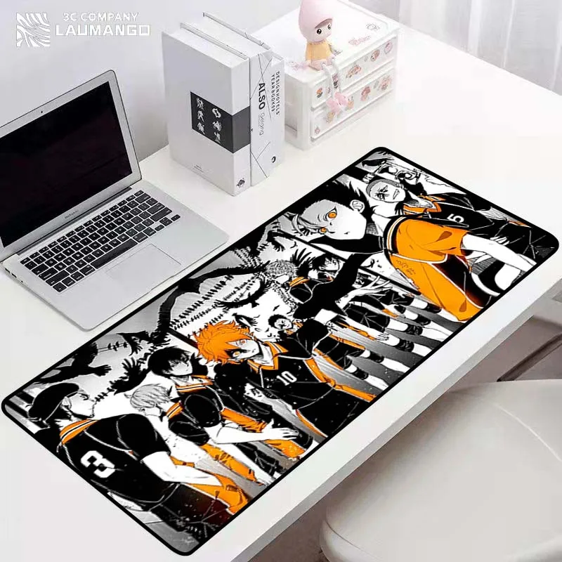 

Haikyuu Cute Mouse Pad Gamer Carpet Non-slip Mat Computer Mousepad Company Gaming Accessories Pc Mats Mausepad Keyboard Anime Xl