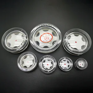 Прижимная пластиковая окошко для контроля уровня масла, 20, 25, 32, 38, 40, 45, 55, 65 мм