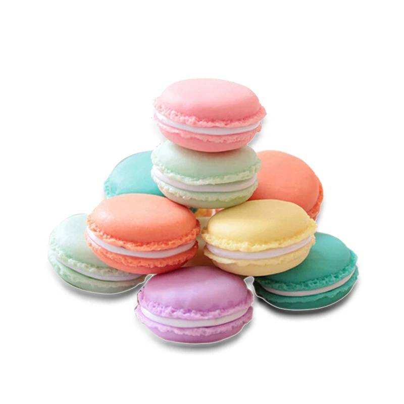 1pc random color Многоцветный чехол для ювелирных изделий макарон, круглые мини серьги, кольцо, ожерелье, коробка для хранения таблеток, аксессуары для дома, органайзер, коробка, подставка для колец - Цвет: 1pc random color