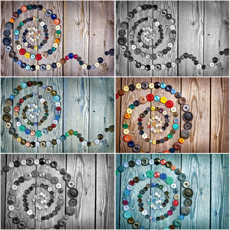 

Wooden Board Backdrop Colorful Buttons Swirl Background Birthday Baby Shower Wedding Party Decoration Photo Booth Studio Props